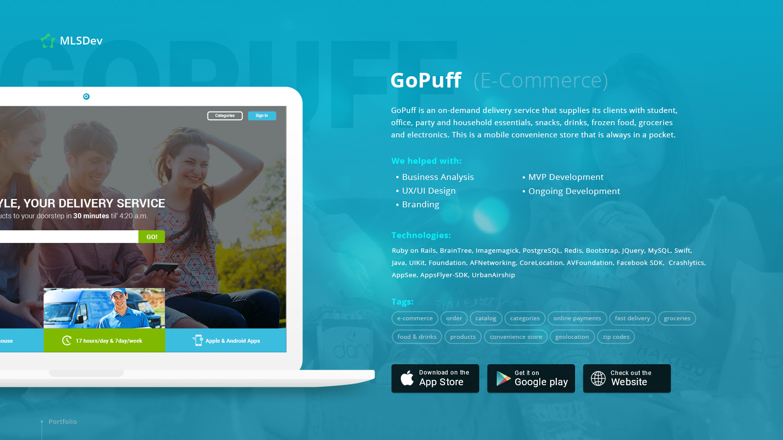 GoPuff: Online Ordering and Delivery Service in the USA