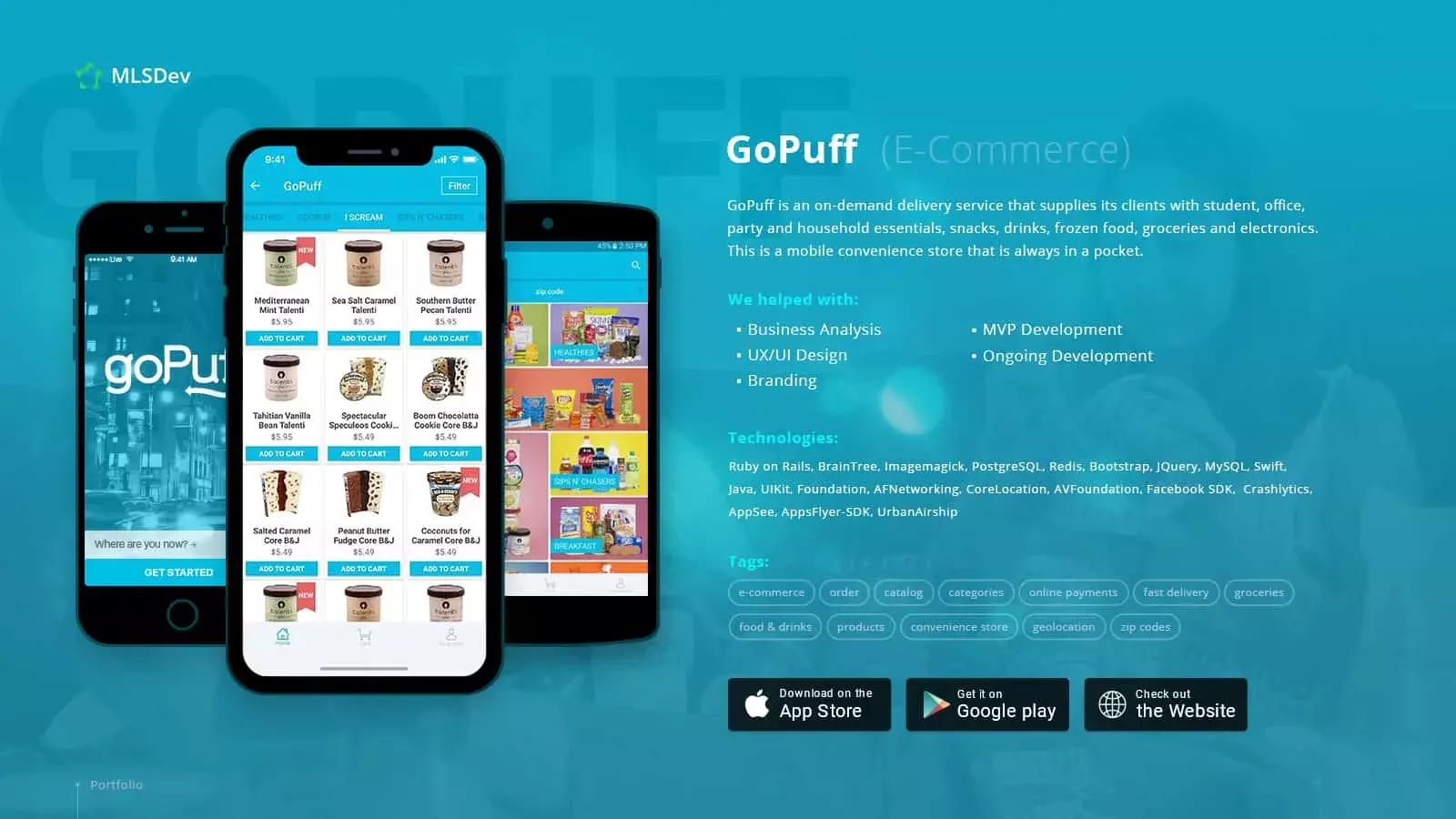 Gopuff, On-demand Delivery App