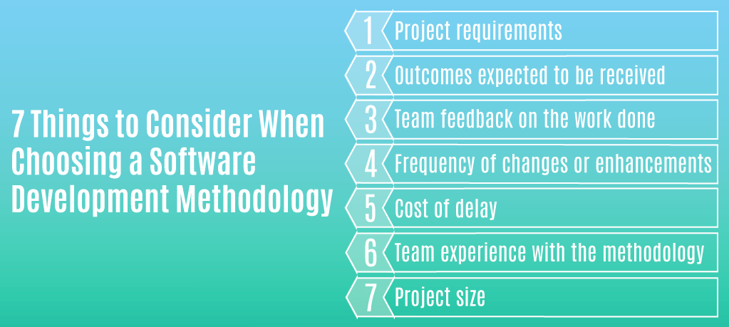7 Things to Consider When Choosing a Software Development Methodology